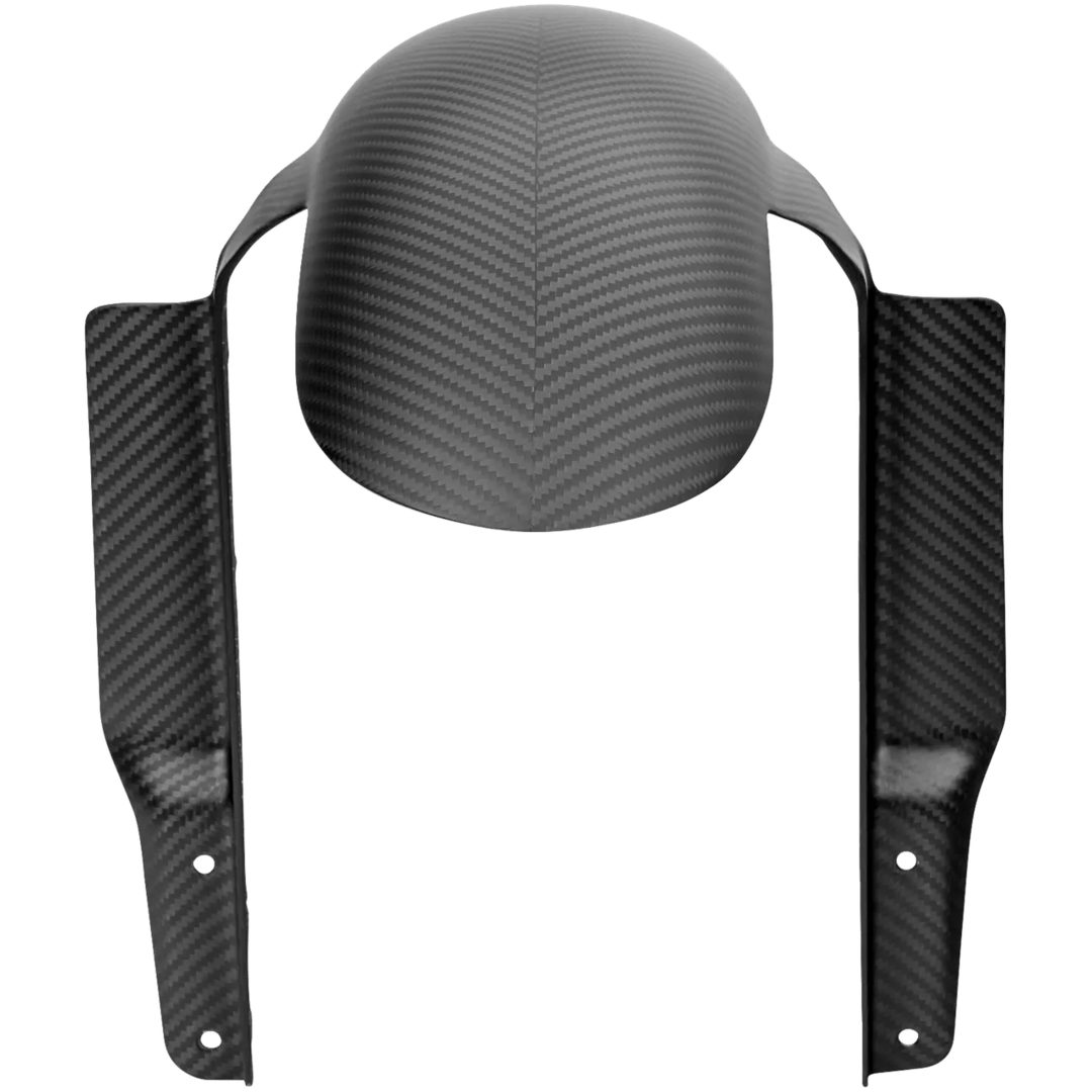 Skärm Carbon Fiber Fram Svart Matt SLYFOX – bild 2