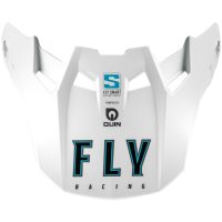 Skärm Formula S Carbon Solid Vit FLY RACING