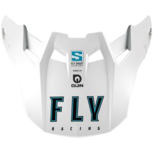 Skärm Formula S Carbon Solid Vit FLY RACING