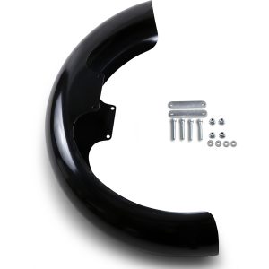 Skärm Hugger Series Front Svart Steel KLOCK WERKS