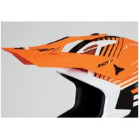 Skärm Lite Fury Svart/Neon/Orange Glossy Shot