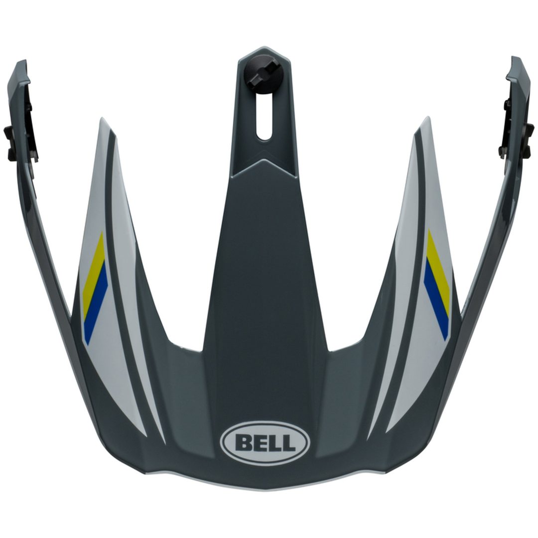 Skärm Mx-9 Adventure Mips Alpine Gloss Grå/blå BELL