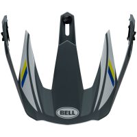 Skärm Mx-9 Adventure Mips Alpine Gloss Grå/blå BELL