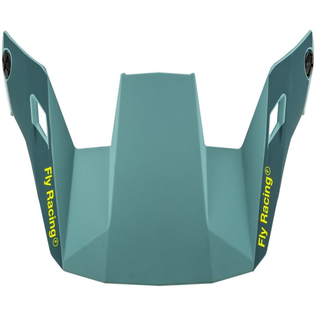 Skärm Rayce Matt Blå/hi-vis Gul FLY RACING XS