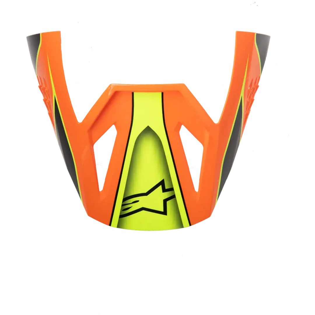 Skärm S-M3 Fray Orange/Gul ALPINESTARS En storlek