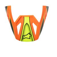 Skärm S-M3 Fray Orange/Gul ALPINESTARS