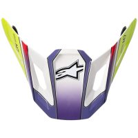 Skärm S-M7 Fuse Lila/Vit ALPINESTARS