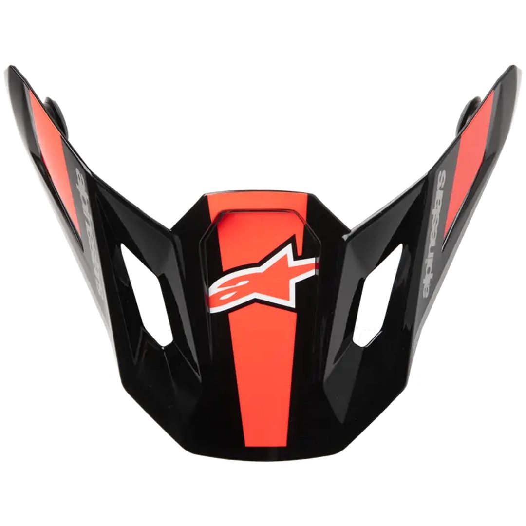 Skärm S-M7 Rise Svart/Röd ALPINESTARS En storlek