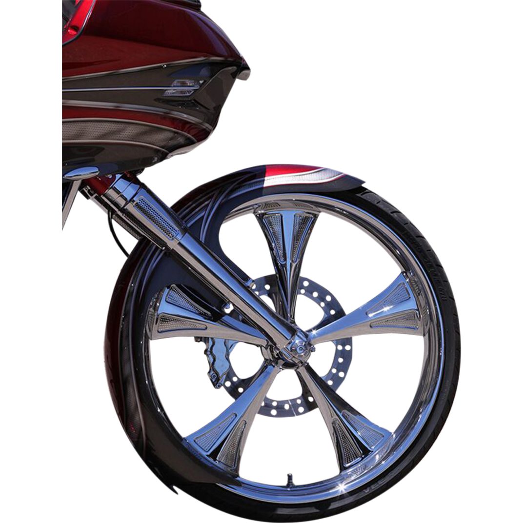 Skärm Talon Svart Stål PAUL YAFFE BAGGER NATION – bild 2