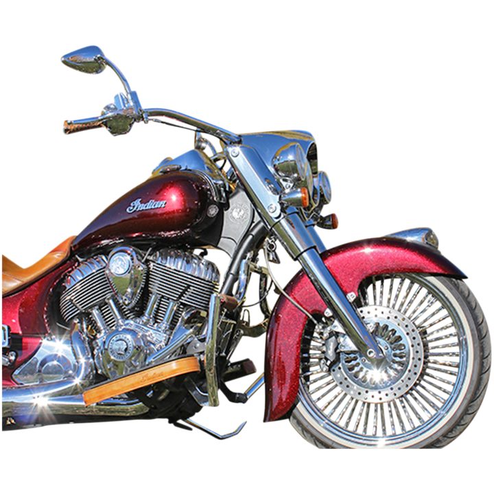 Skärm Tire Hugger För Indian Chief Springfield Roadmaster E-coating KLOCK WERKS – bild 3