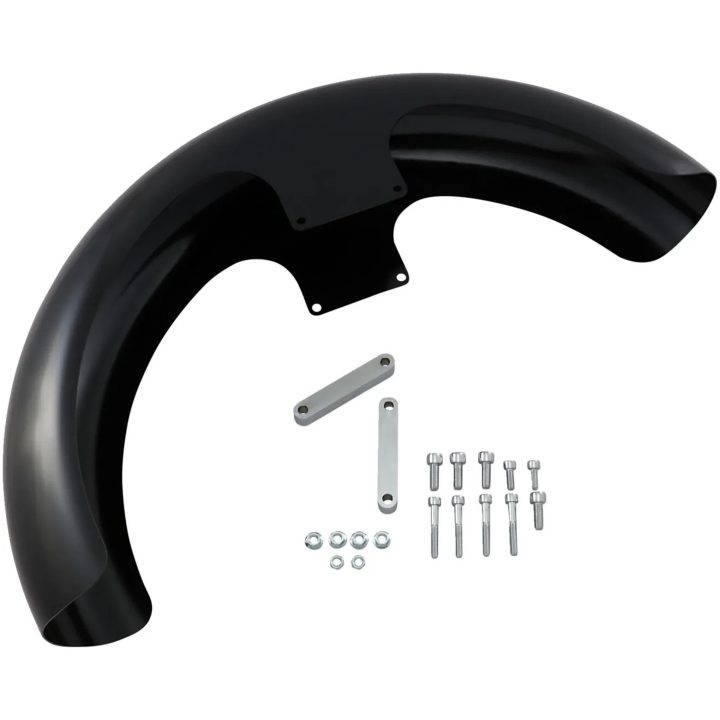 Skärm Tire Hugger Series Front Svart KLOCK WERKS – bild 2