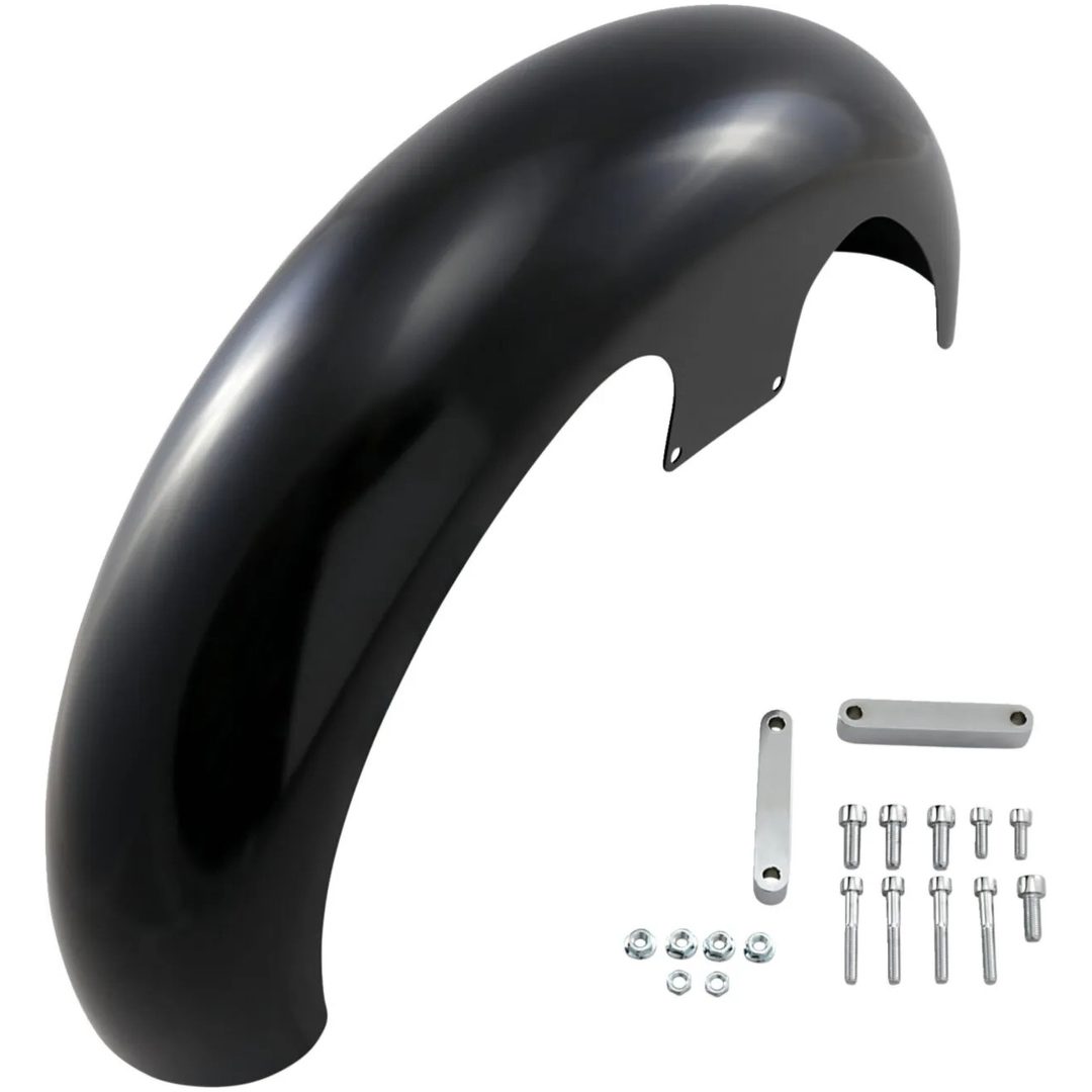 Skärm Tire Hugger Series Front Svart KLOCK WERKS