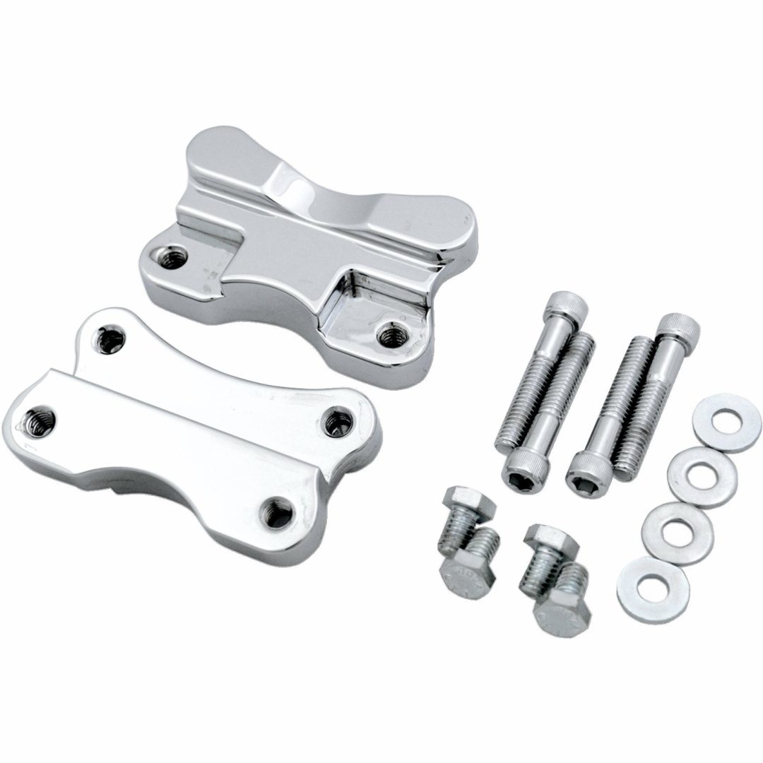 Skärmadapter För Framgaffel Krom Aluminium DRAG SPECIALTIES
