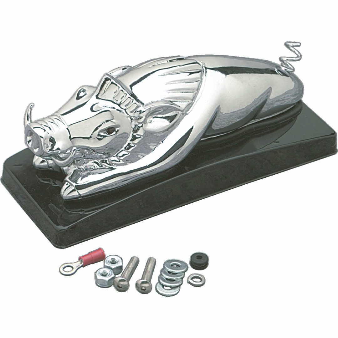 Skärmdekoration Wild Boar Krom Abs Plastic KURYAKYN