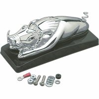 Skärmdekoration Wild Boar Krom Abs Plastic KURYAKYN
