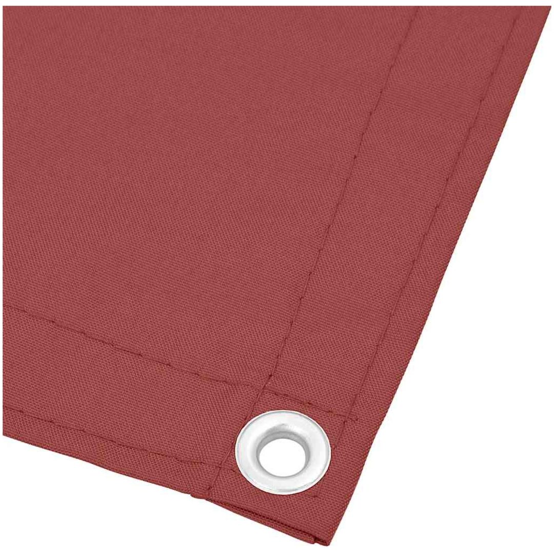 Skärmskärm för balkong terrakotta 100% polyester oxford vidaXL 120 x 800 cm – bild 4
