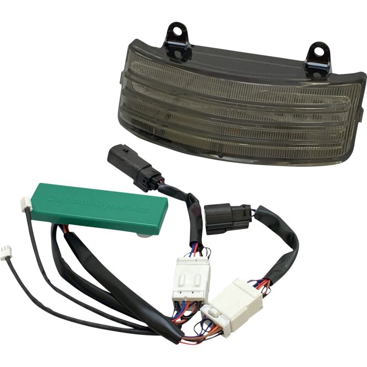 Skärmskydd Dual-intensity Led Tribar Bakljus Rökfärgad CUSTOM DYNAMICS Baklyktssats – bild 2