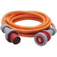 Skarvkabel PUR (H07BQ-F) 3-fas, 63A, 10 m, IP67 MALMBERGS
