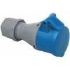 Skarvuttag, 16A, 3P+J, 9h, 230V, IP44 MALMBERGS – miniatyr 1