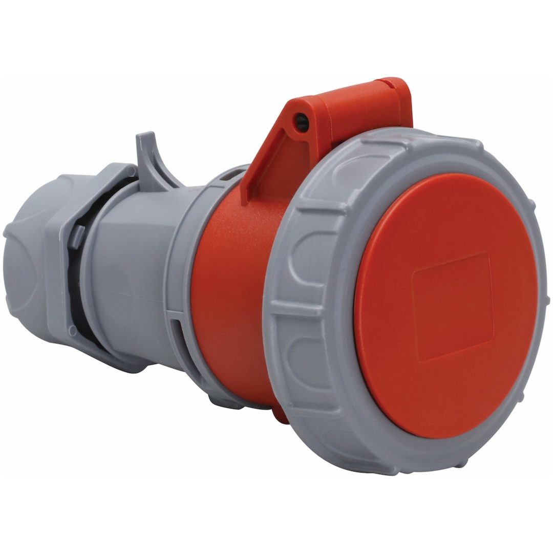 Skarvuttag, 32A, 3P+J, 3h, 400V, IP67 MALMBERGS