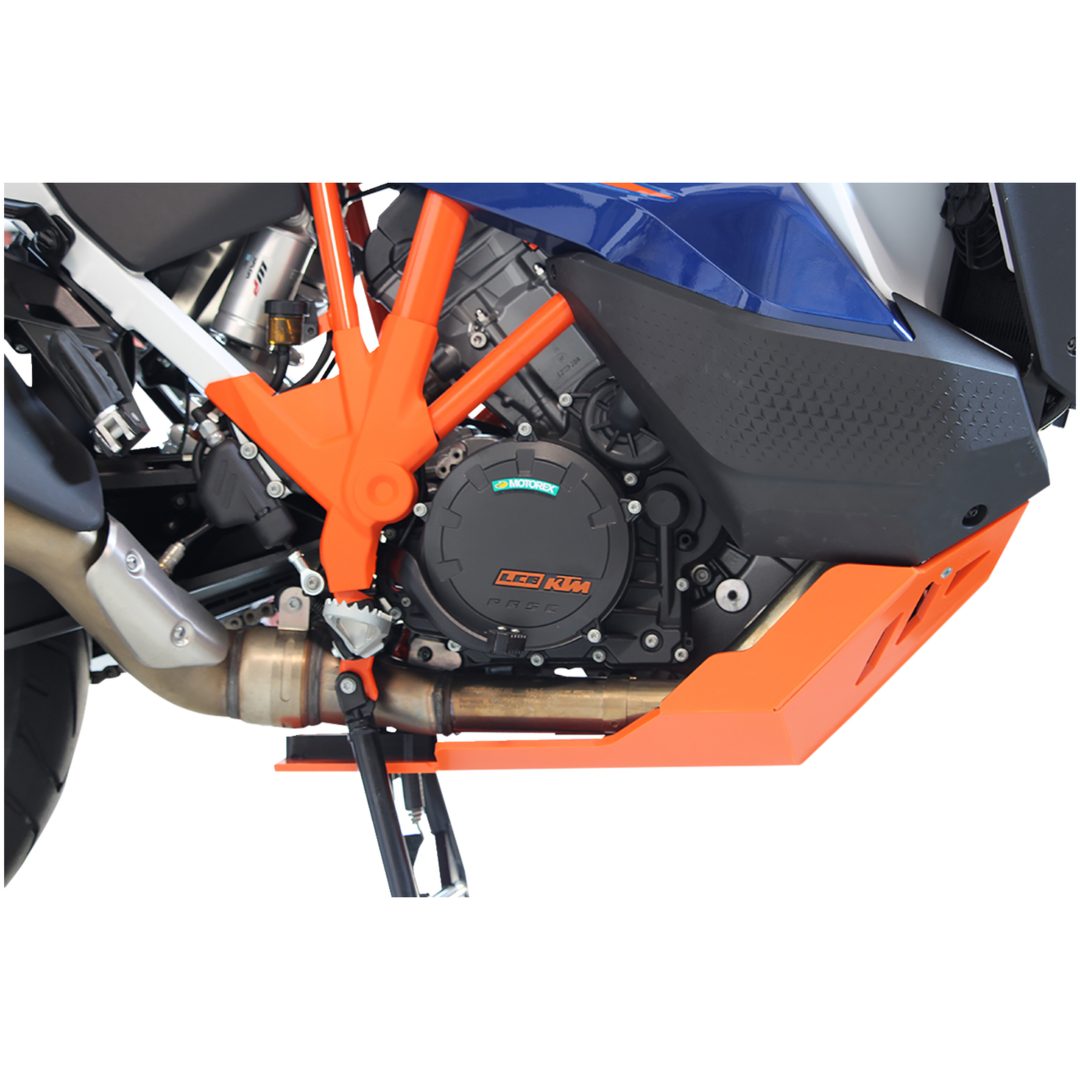 Skidplate Adventure Orange AXP RACING – bild 3