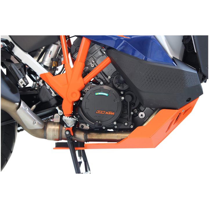 Skidplate Adventure Orange AXP RACING – bild 3