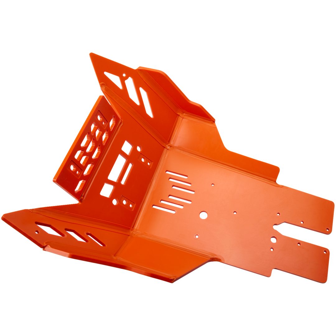 Skidplate Adventure Orange AXP RACING – bild 9