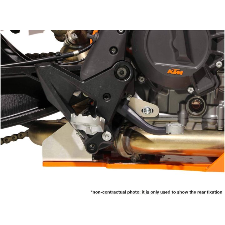 Skidplate Adventure Svart AXP RACING – bild 2
