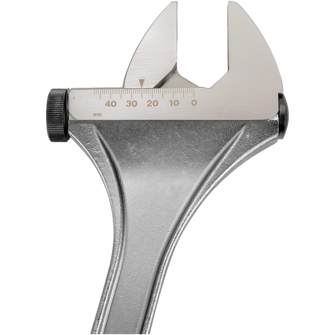 Skiftnyckel 16" Förkromad BAHCO – bild 2