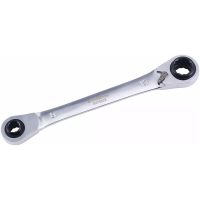 Skiftnyckel 4-i-1 Reversibel Silver BIKESERVICE