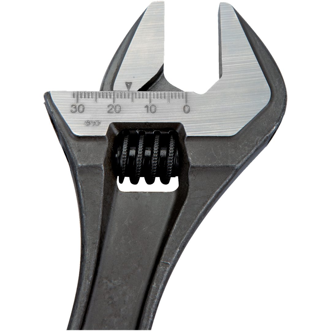 Skiftnyckel 8" Fosfaterad BAHCO – bild 2