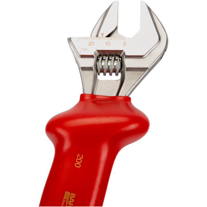 Skiftnyckel 8" Krom Isolerad BAHCO – bild 2