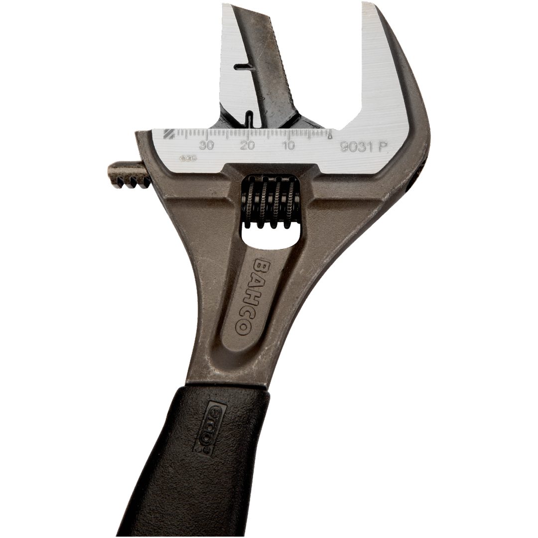 Skiftnyckel 8" Rörgrepp Fosfaterad BAHCO Längd: 218 mm / Tjocklek käft: 5 mm / Käfthöj: 34 mm – bild 3