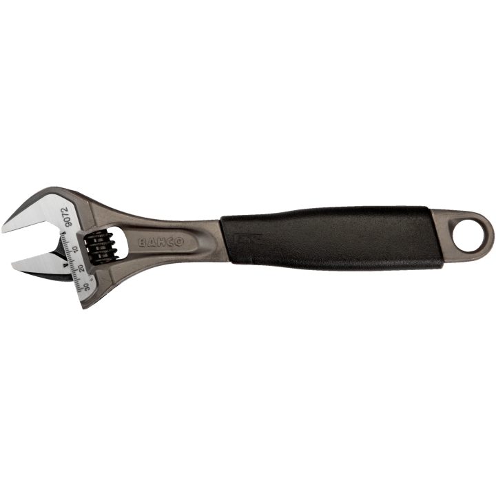 Skiftnyckel Ergo 10" Fosfaterad BAHCO Längd: 257 mm / Tjocklek käft: 8.7 mm / Käfthöj: 29 mm – bild 4