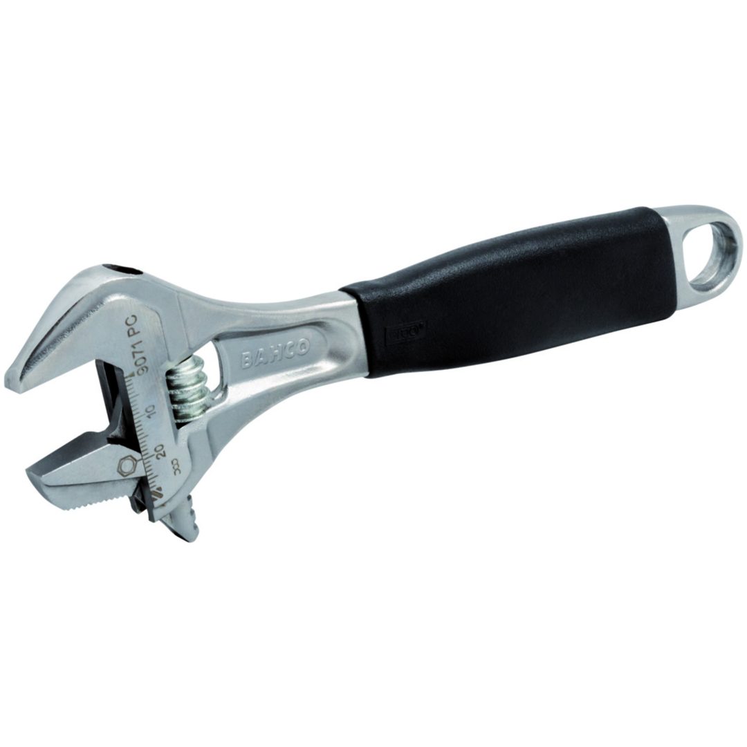Skiftnyckel Ergo 6" Rörgrepp Krom BAHCO