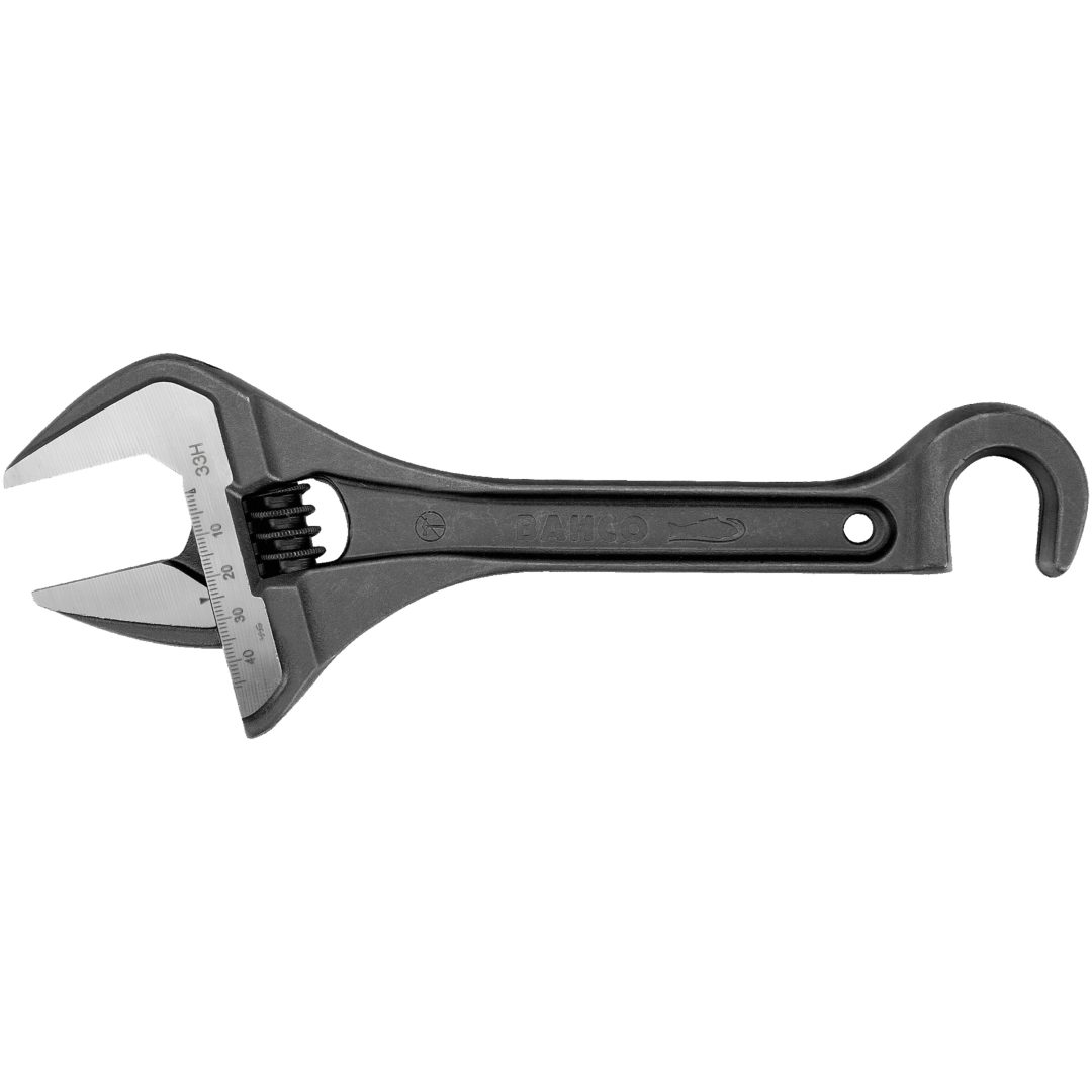 Skiftnyckel Med Krok 10" BAHCO – bild 3