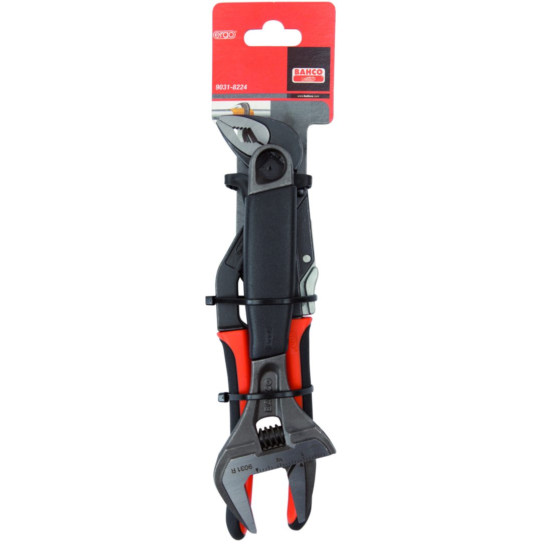 Skiftnyckel & Polygrip Twinpack BAHCO