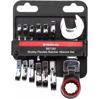 Skiftnyckelset Flex-head Silver BIKESERVICE