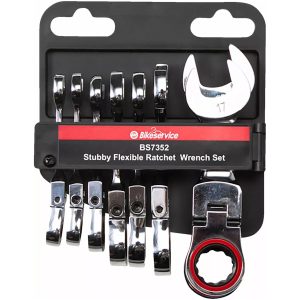 Skiftnyckelset Flex-head Silver BIKESERVICE