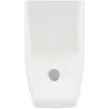 Skiljevägg för urinal keramik vit vidaXL – miniatyr 5