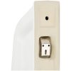 Skiljevägg för urinal keramik vit vidaXL – miniatyr 8