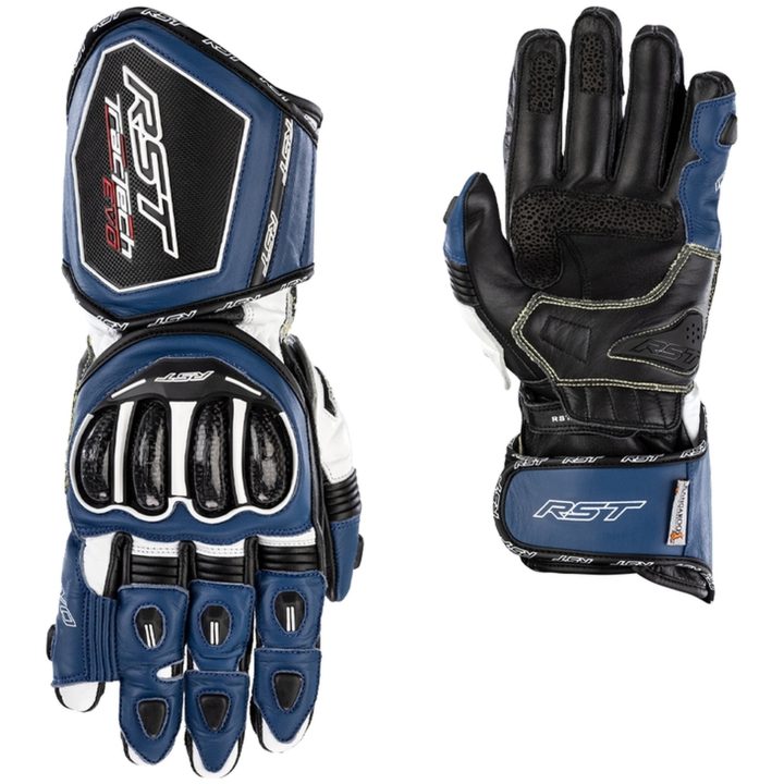 Skinnhandskar Tractech EVO 4 CE Svart blå RST s – bild 2