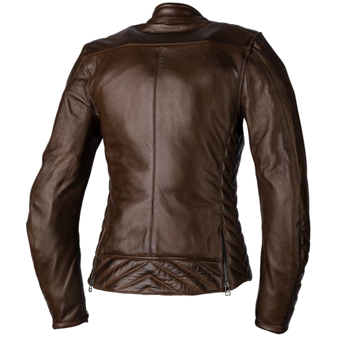 Skinnjacka Dam Roadster 3 CE Rödbrun RST XS – bild 2