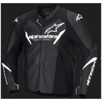 Skinnjacka Faster v3 Svart/Vit, 54 Alpinestars