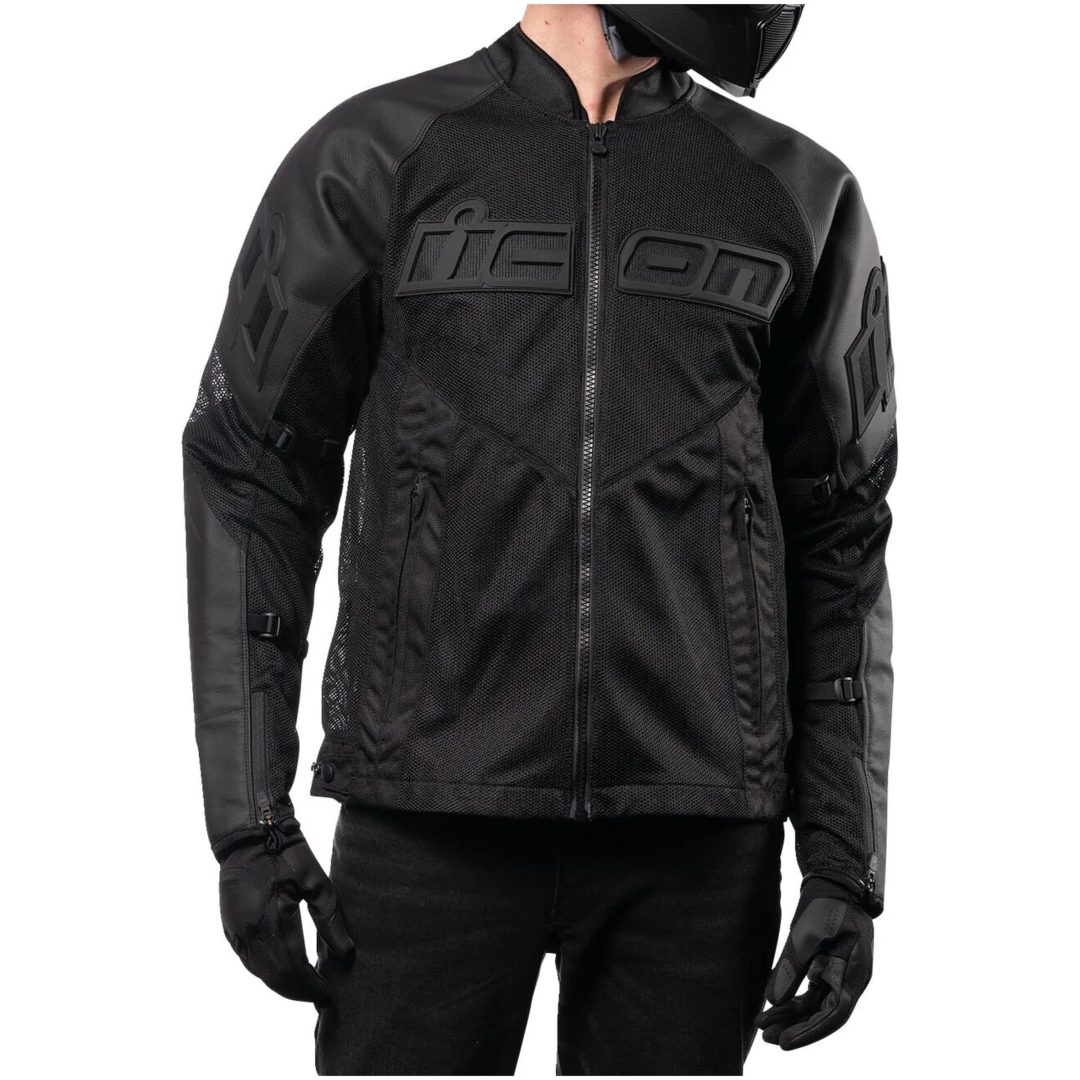 Skinnjacka Mesh AF Sport Svart ICON Small – bild 9