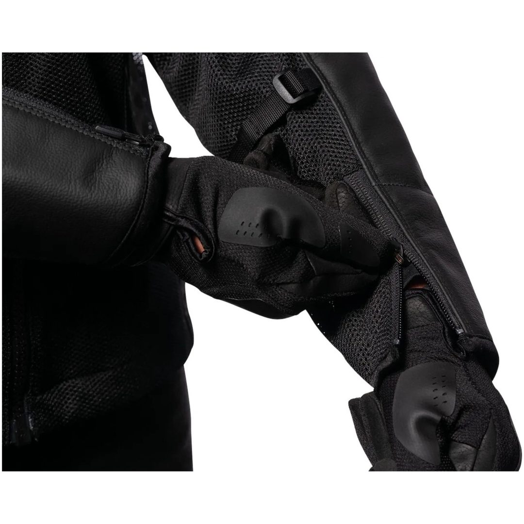 Skinnjacka Mesh AF Sport Svart/Röd ICON Small – bild 4