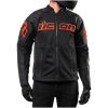 Skinnjacka Mesh AF Sport Svart/Röd ICON Small – miniatyr 6