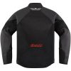 Skinnjacka Mesh AF Sport Svart/Röd ICON Small – miniatyr 8