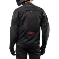 Skinnjacka Mesh AF Sport Svart/Röd ICON