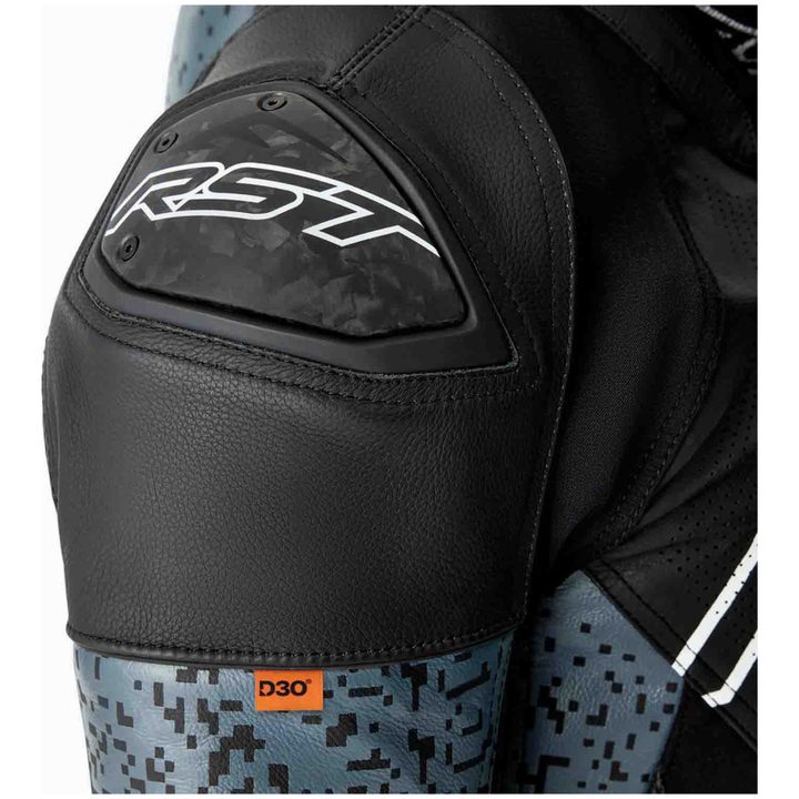 Skinnjacka Pro Series Supersport-K D3O Svart Grå RST M – bild 14